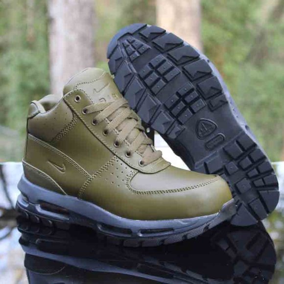 Nike Air Max Goadome Size 7Y Olive Green Canvas - Picture 5 of 15